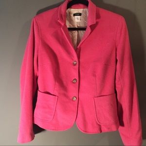 j.crew 76% wool 22% nylon 2% cashmere blazer coat